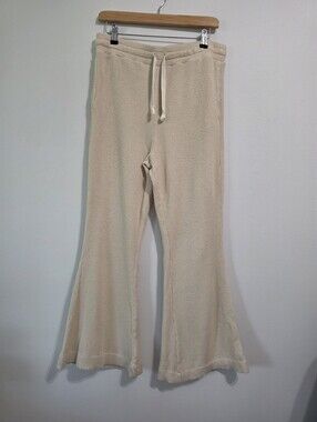 98. AE Waffle Flared Louge Pants Sz L